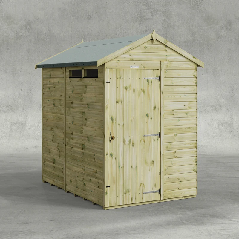 Premium Apex Security Shed