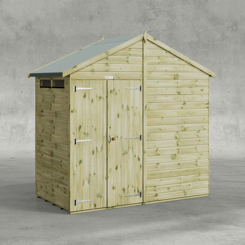 Premium Apex Security Shed
