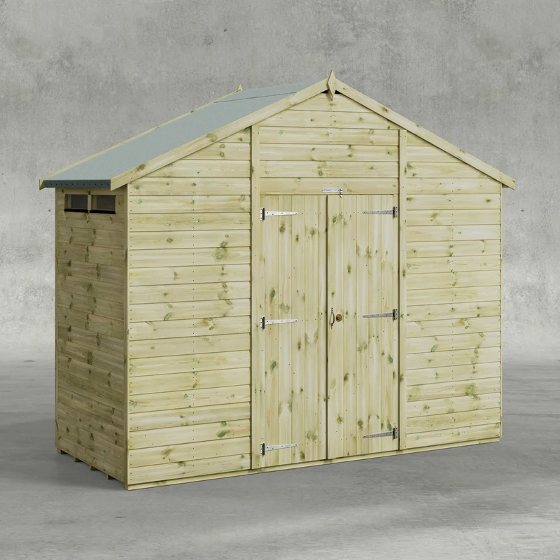 Premium Apex Security Shed