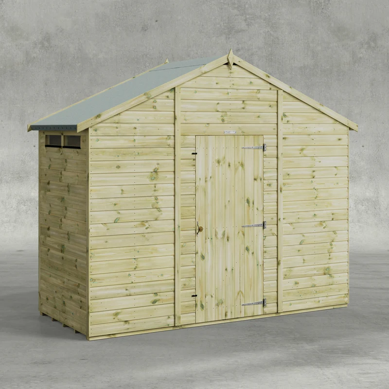 Premium Apex Security Shed