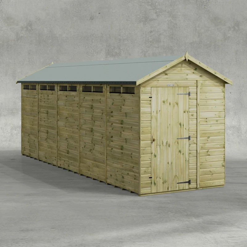 Premium Apex Security Shed
