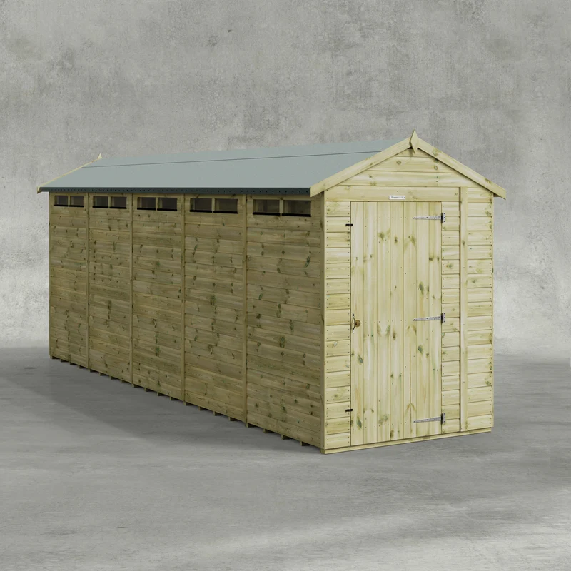Premium Apex Security Shed