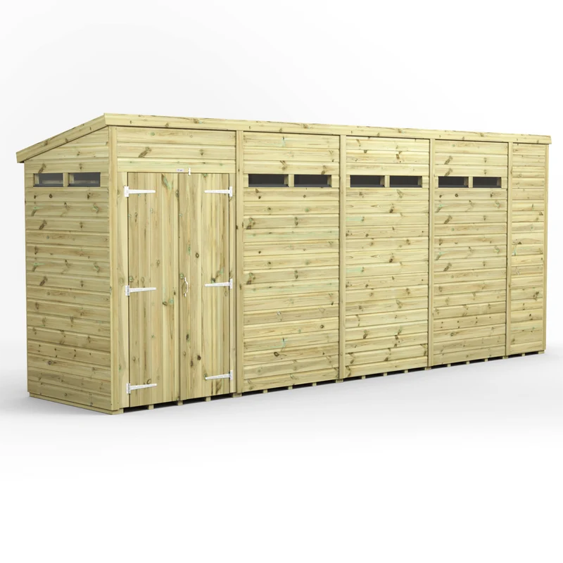 Premium Pent Security Shed