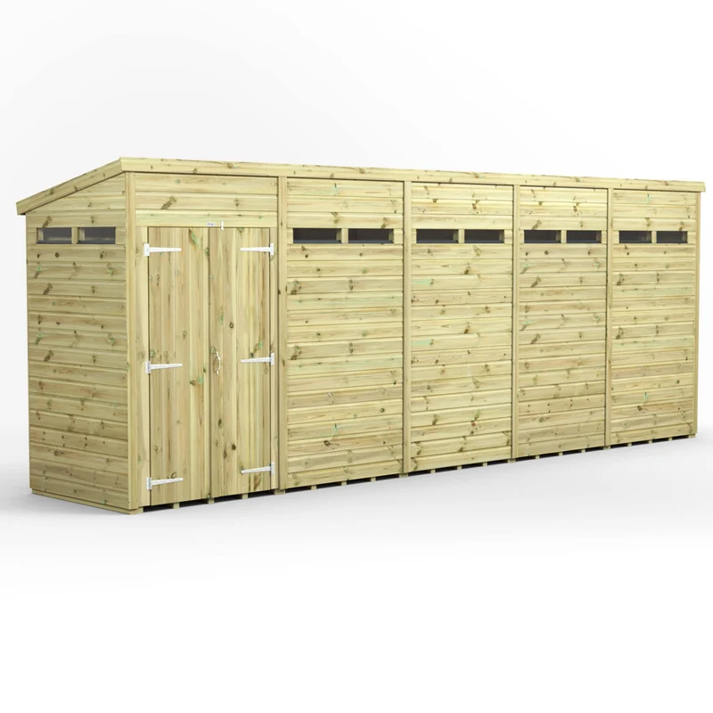 Premium Pent Security Shed