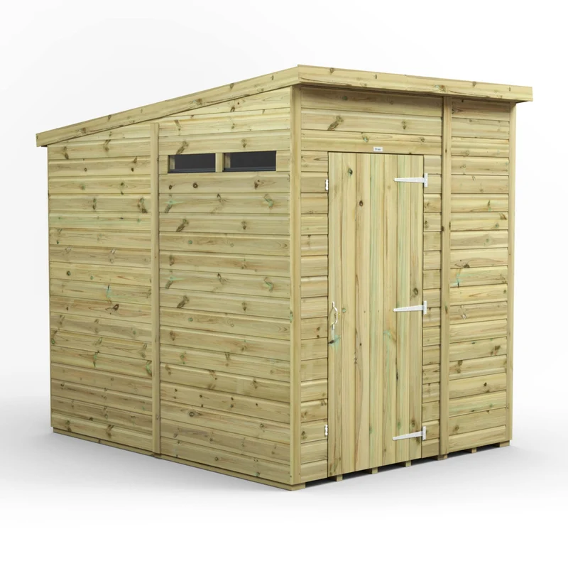 Premium Pent Security Shed
