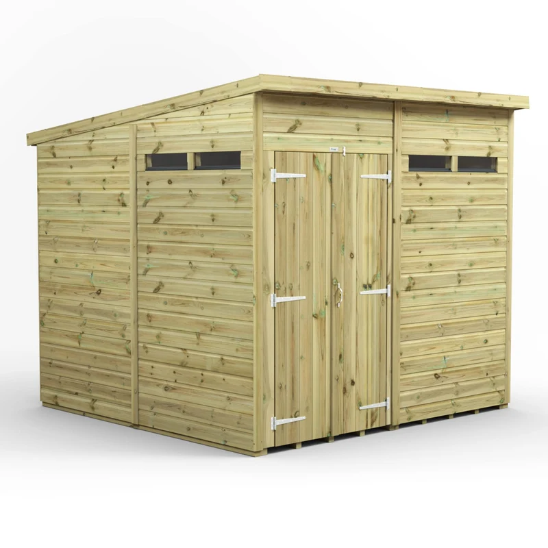 Premium Pent Security Shed