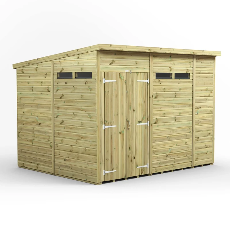Premium Pent Security Shed