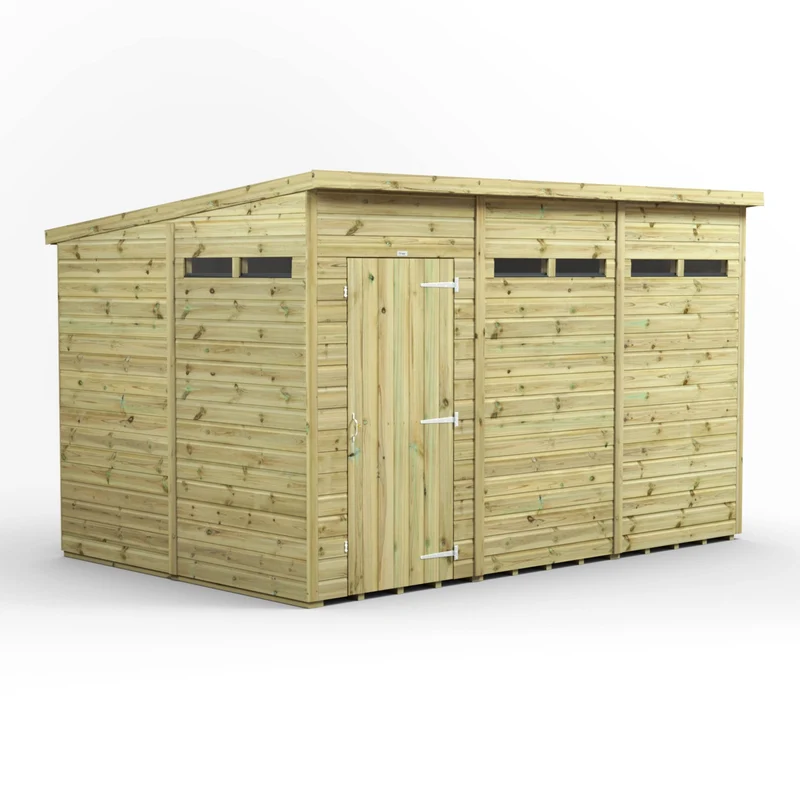Premium Pent Security Shed