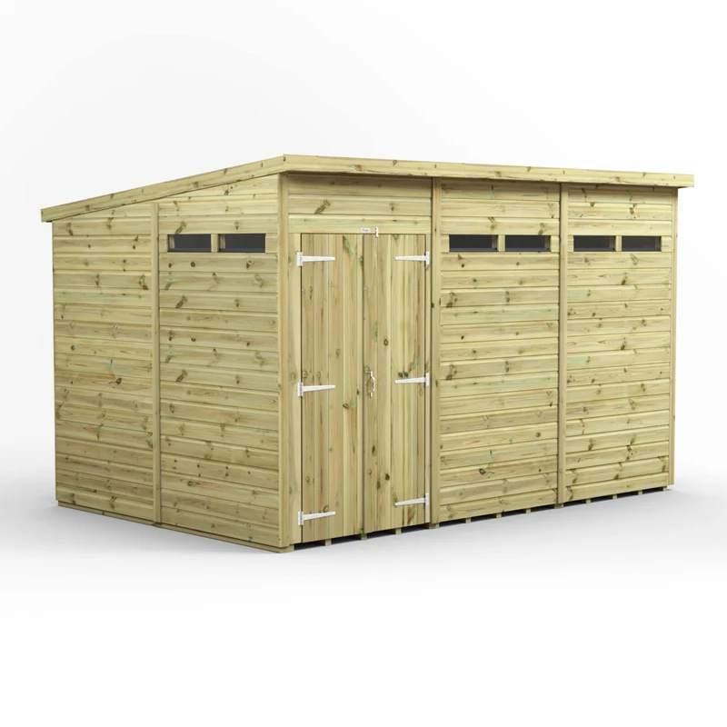 Premium Pent Security Shed