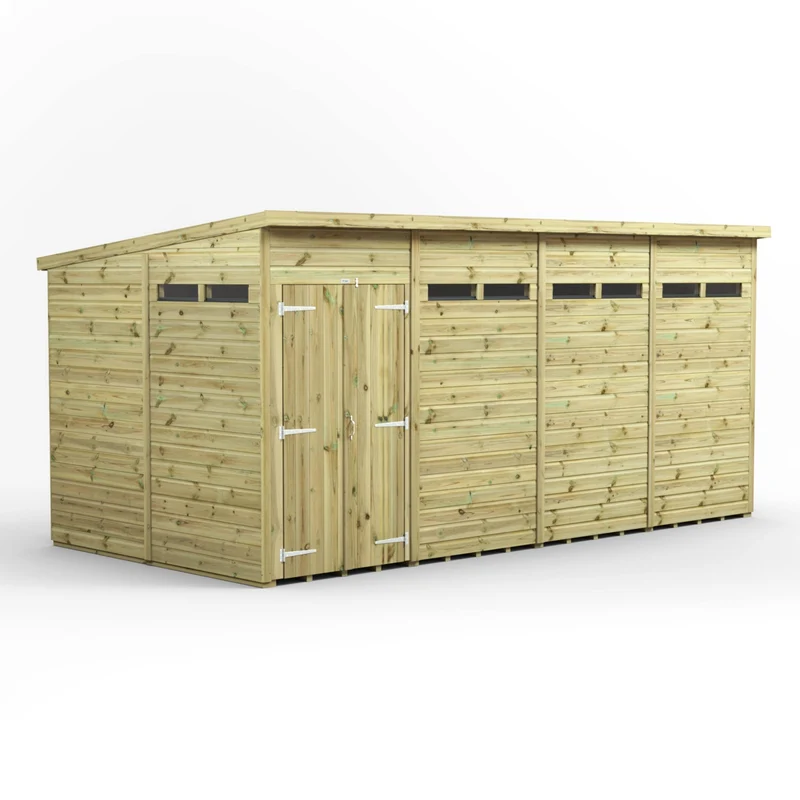 Premium Pent Security Shed