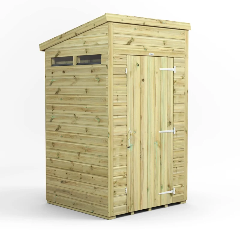 Premium Pent Security Shed