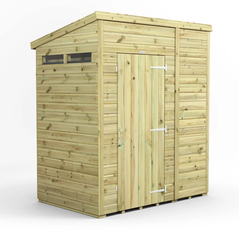 Premium Pent Security Shed