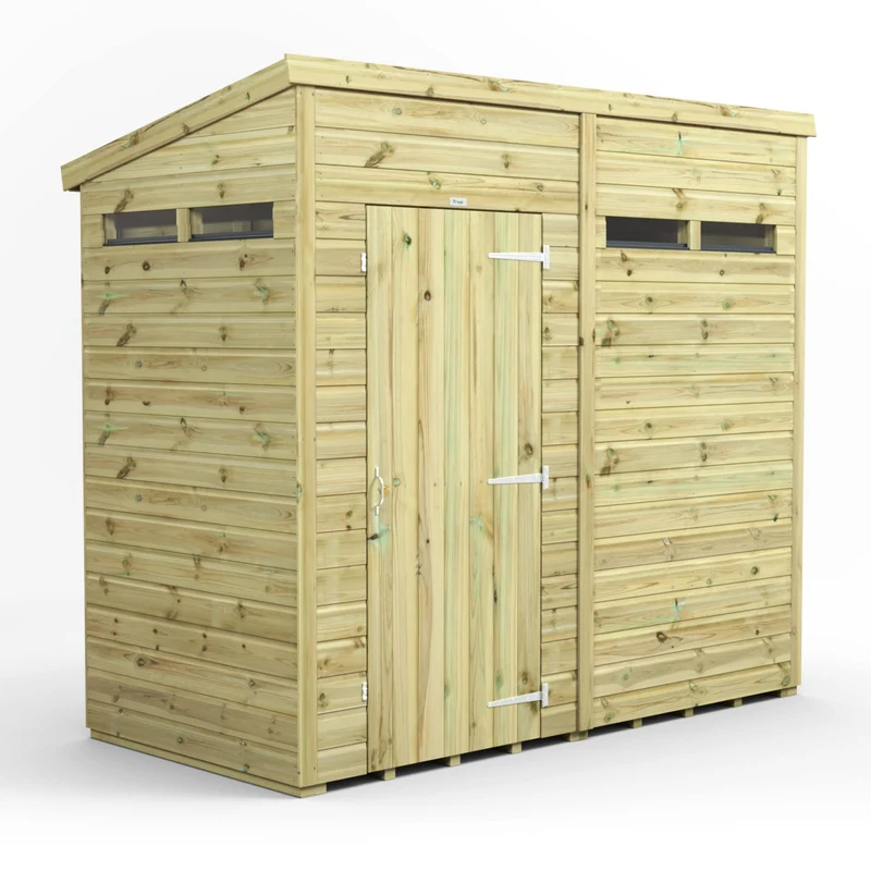 Premium Pent Security Shed