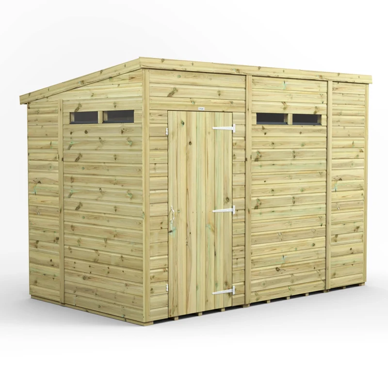 Premium Pent Security Shed