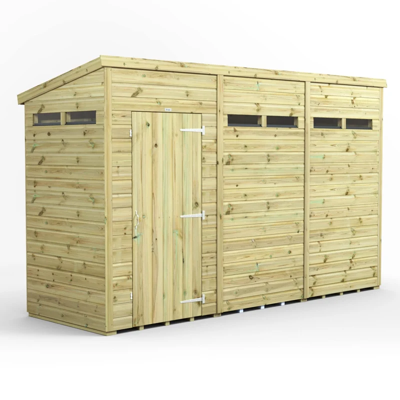 Premium Pent Security Shed