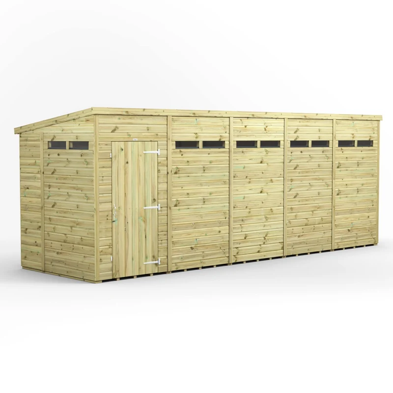 Premium Pent Security Shed