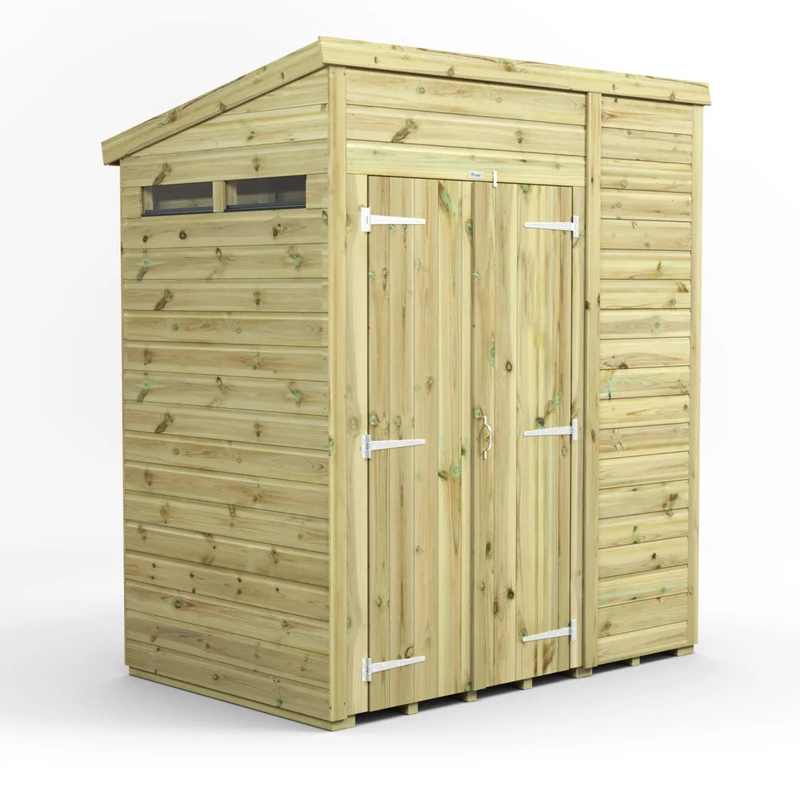 Premium Pent Security Shed