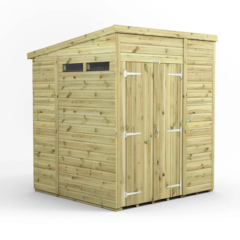 Premium Pent Security Shed