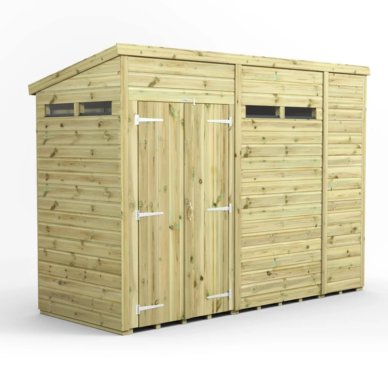 Premium Pent Security Shed