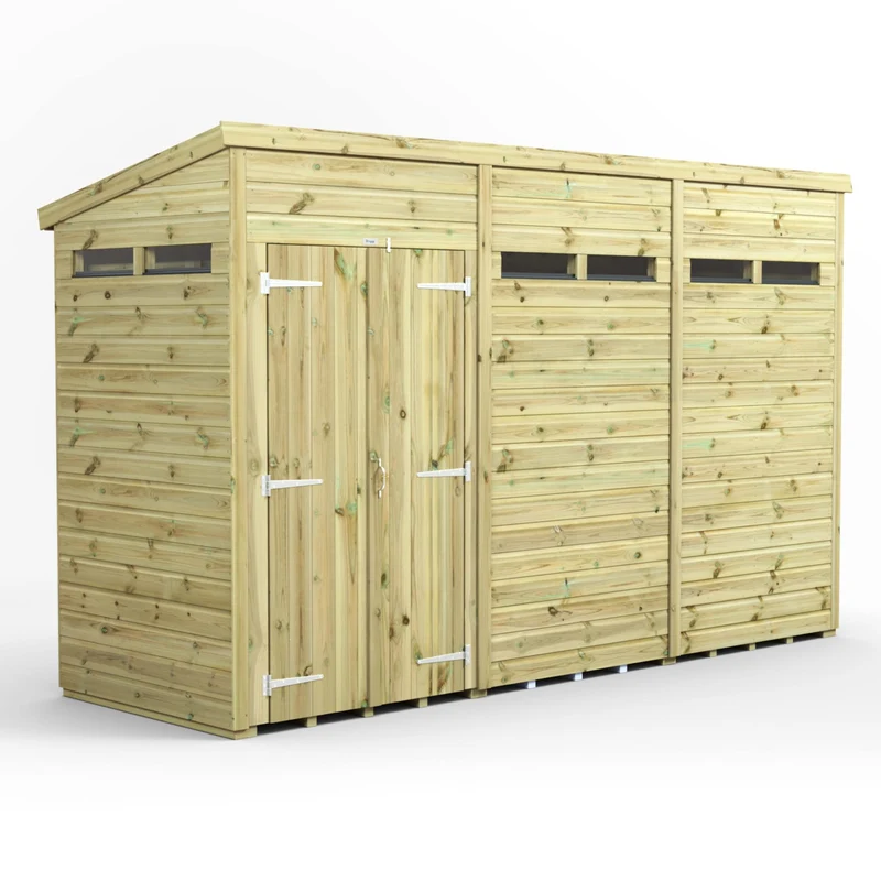 Premium Pent Security Shed