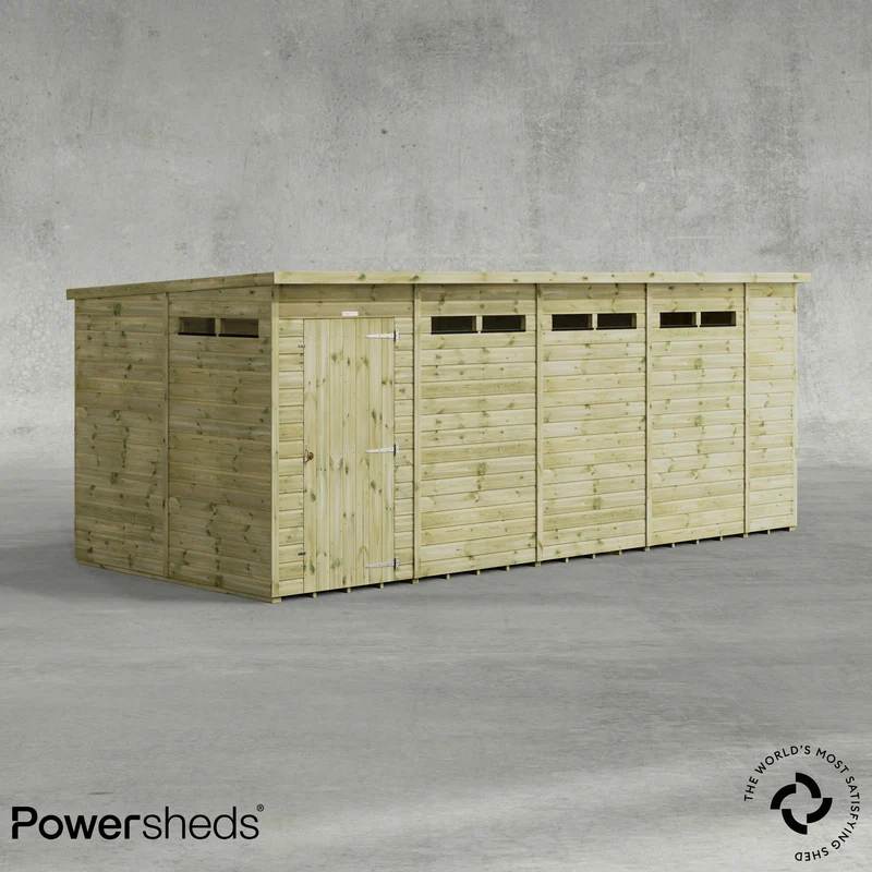 Premium Pent Security Shed