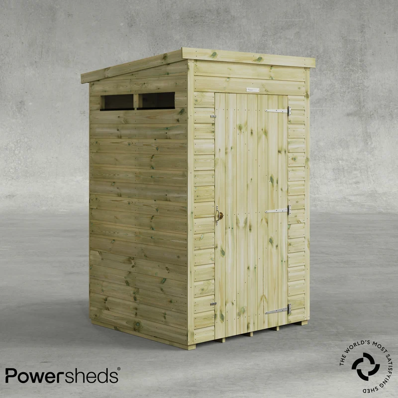 Premium Pent Security Shed