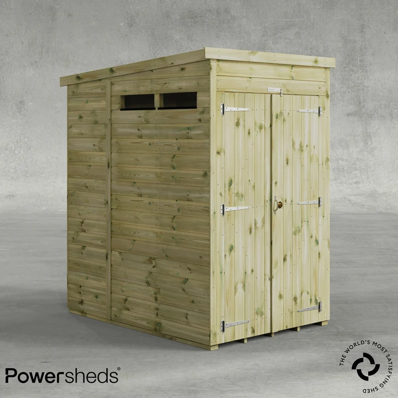 Premium Pent Security Shed