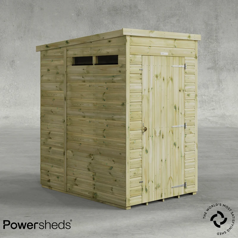 Premium Pent Security Shed