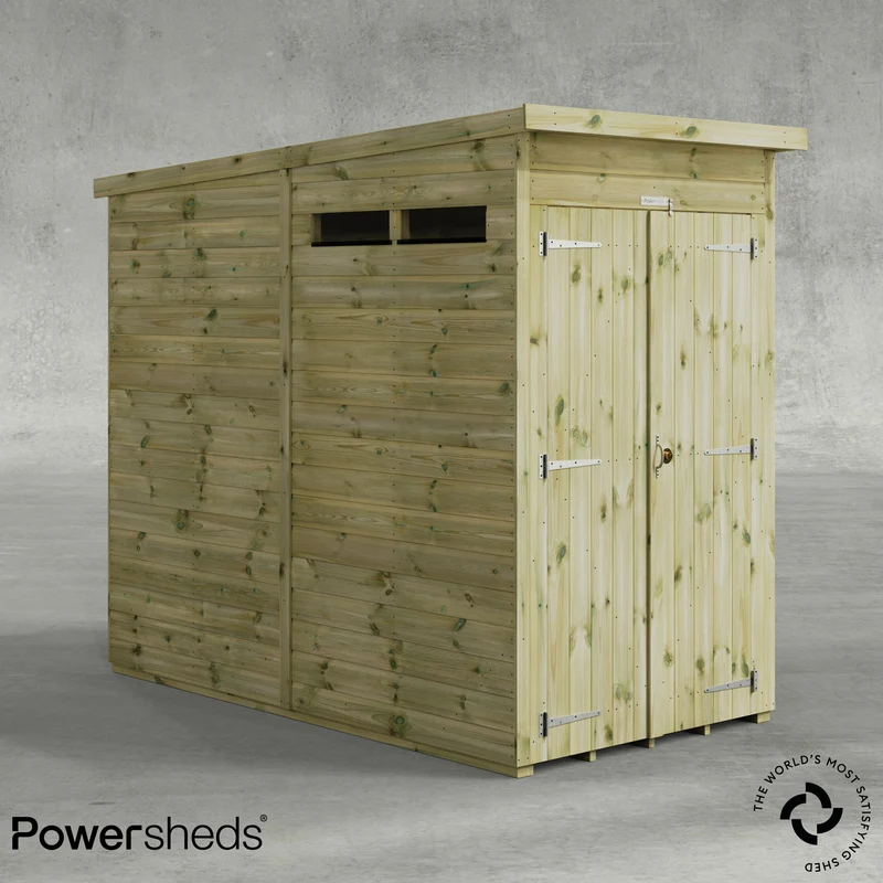 Premium Pent Security Shed