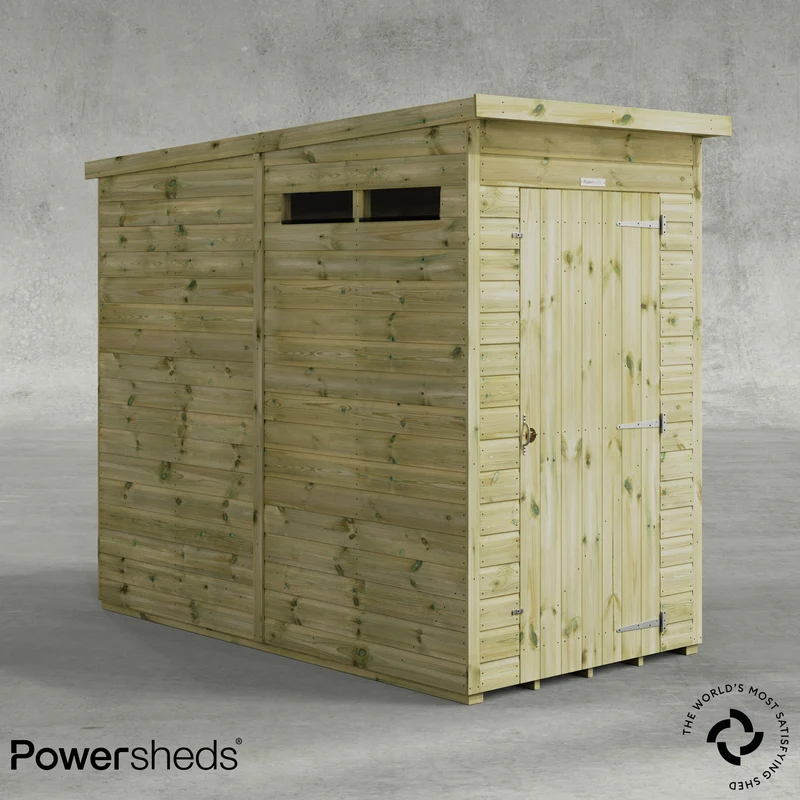 Premium Pent Security Shed