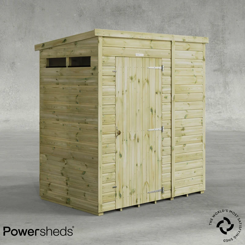 Premium Pent Security Shed