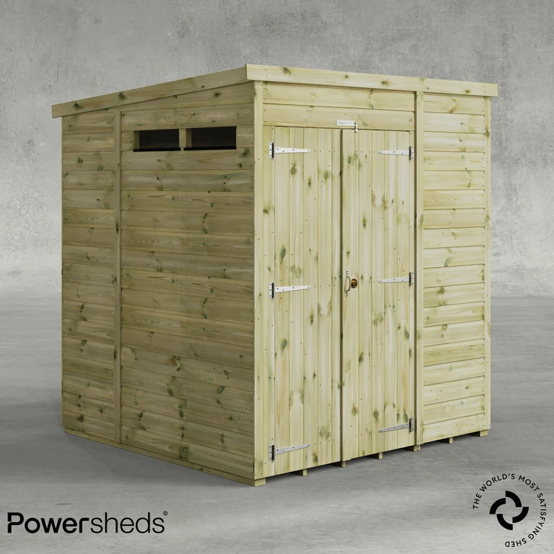 Premium Pent Security Shed