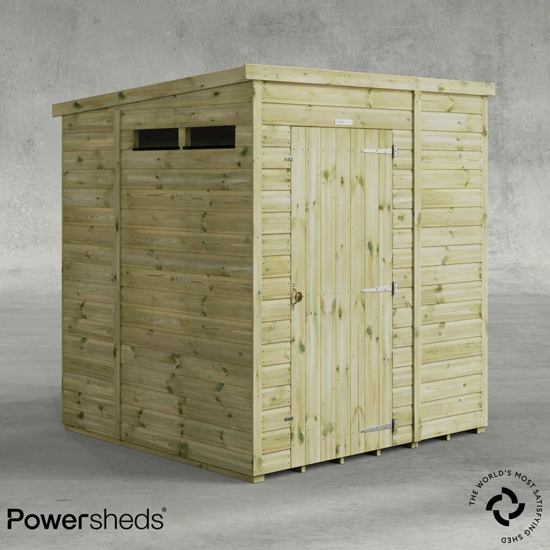 Premium Pent Security Shed