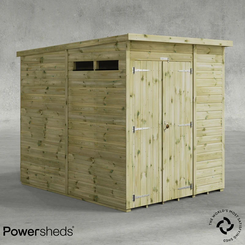 Premium Pent Security Shed