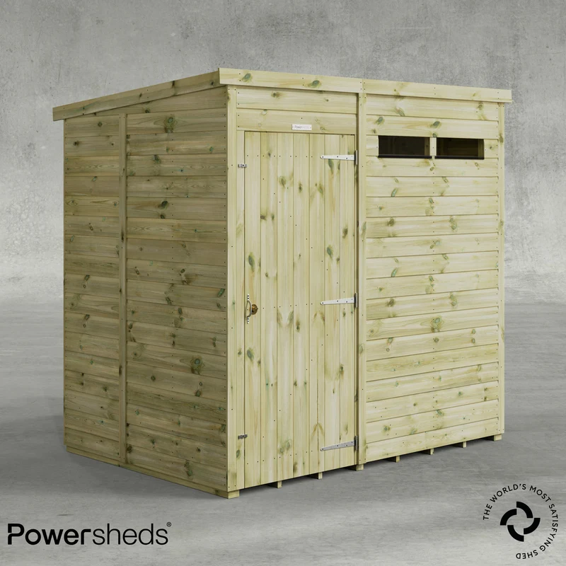 Premium Pent Security Shed
