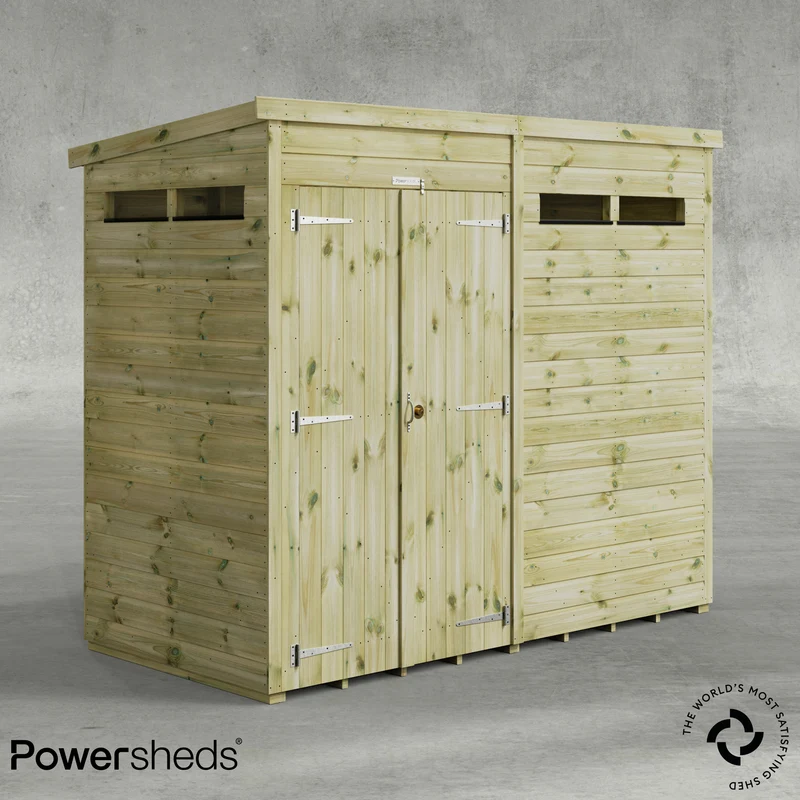 Premium Pent Security Shed