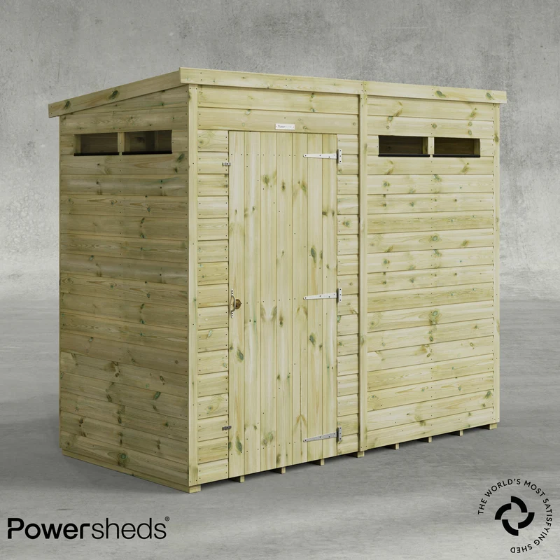 Premium Pent Security Shed