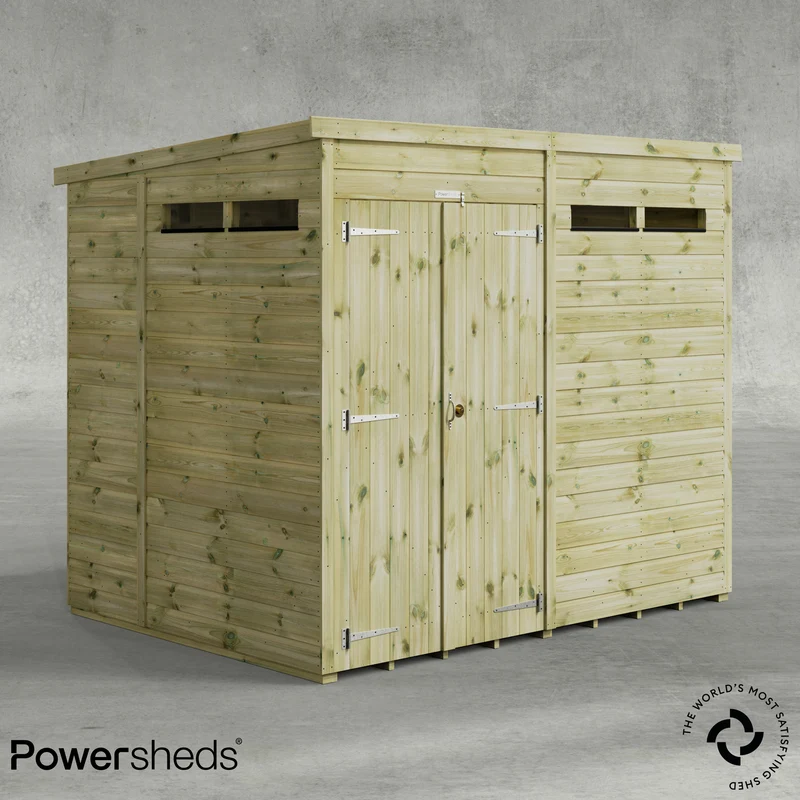 Premium Pent Security Shed