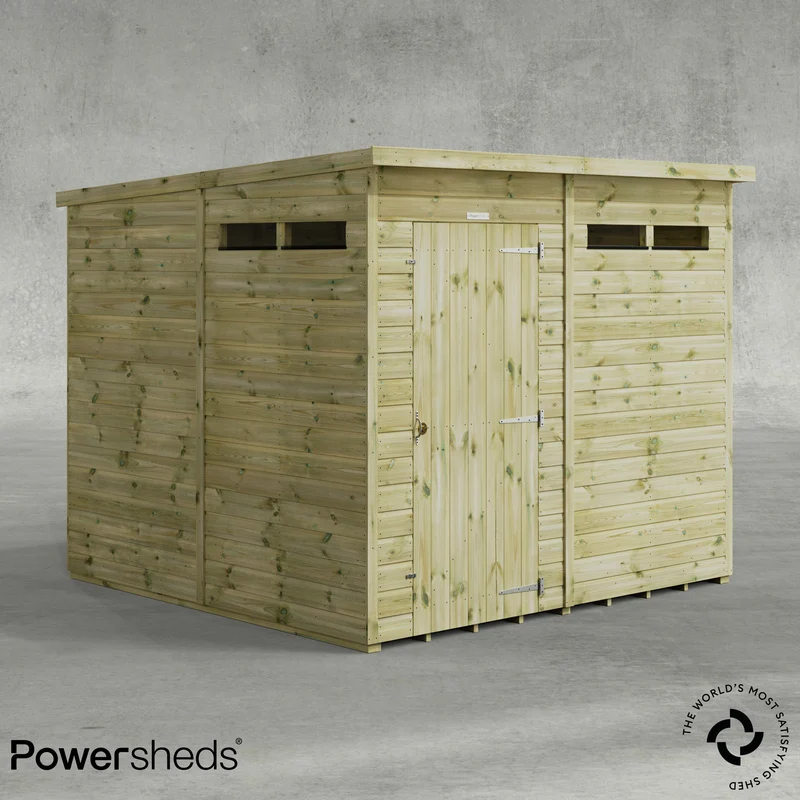 Premium Pent Security Shed