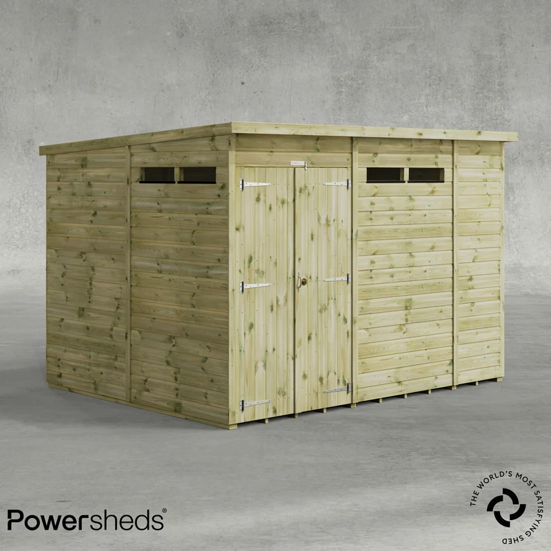 Premium Pent Security Shed