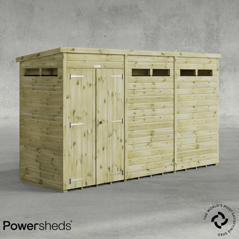 Premium Pent Security Shed