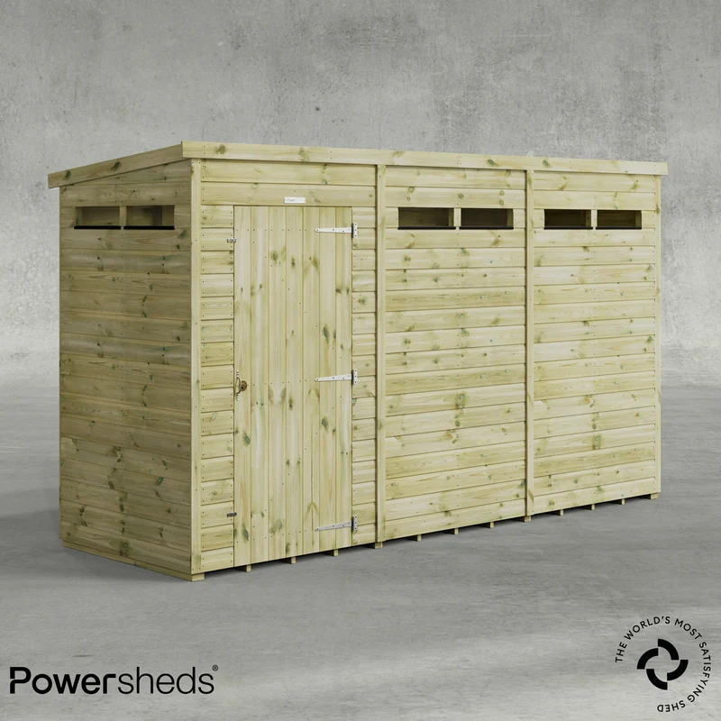 Premium Pent Security Shed