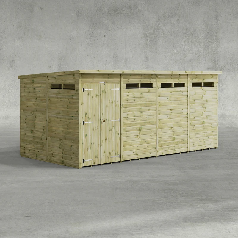 Premium Pent Security Shed