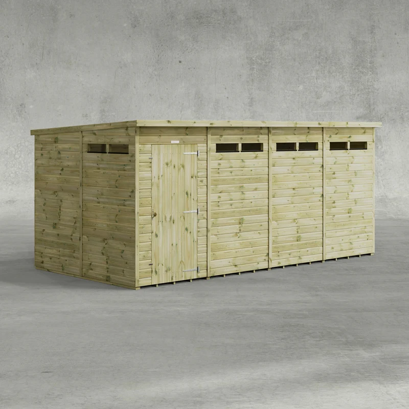 Premium Pent Security Shed