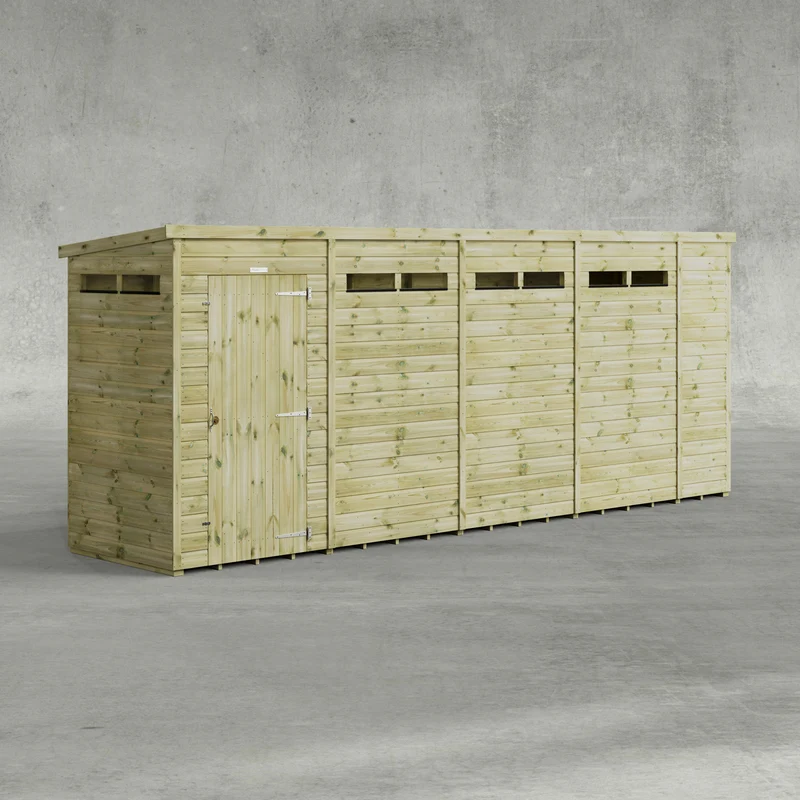 Premium Pent Security Shed