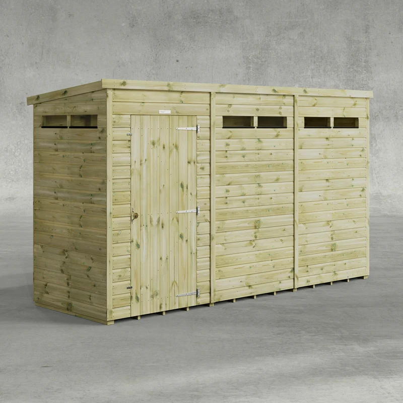 Premium Pent Security Shed