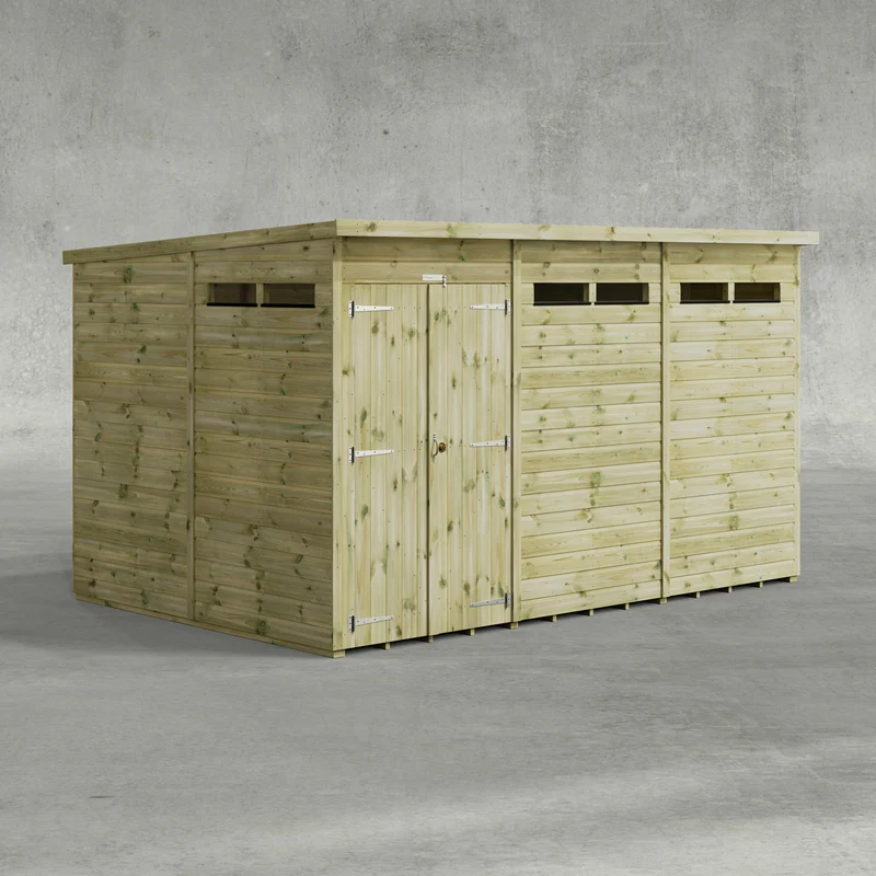 Premium Pent Security Shed