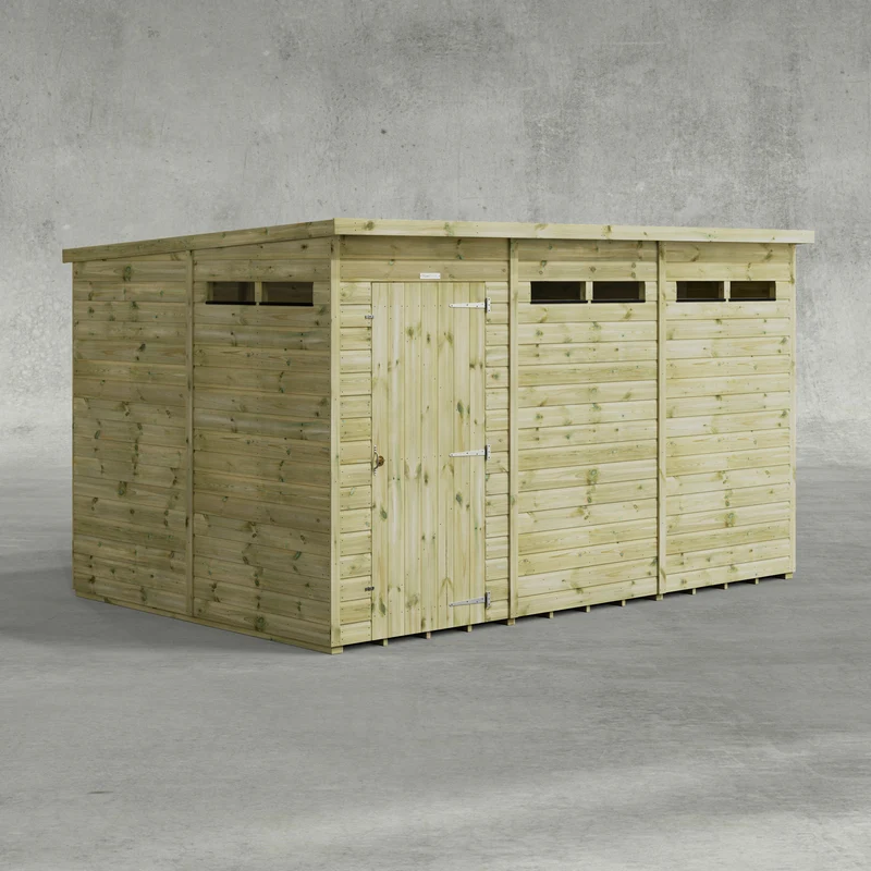 Premium Pent Security Shed