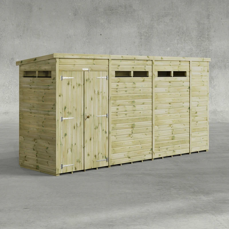 Premium Pent Security Shed