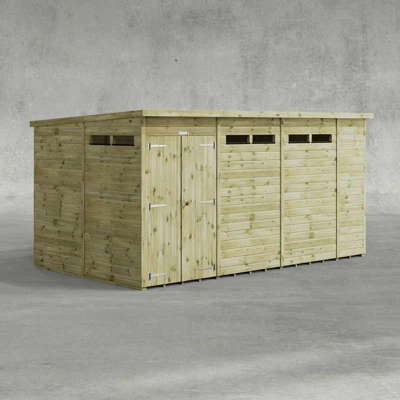 Premium Pent Security Shed